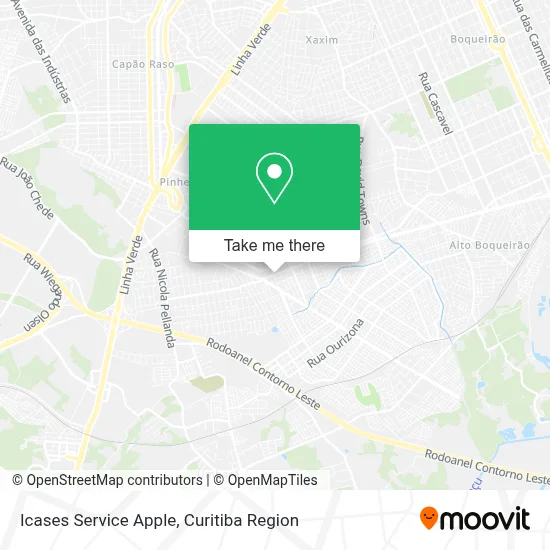 Icases Service Apple map