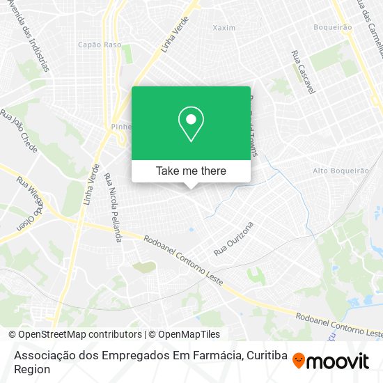 Mapa Associação dos Empregados Em Farmácia