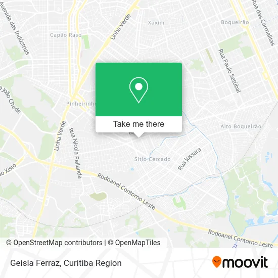Geisla Ferraz map