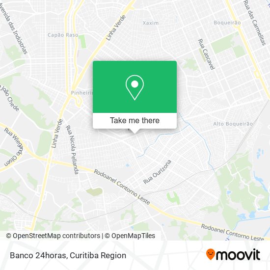 Banco 24horas map