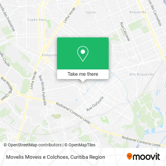 Movelis Moveis e Colchoes map