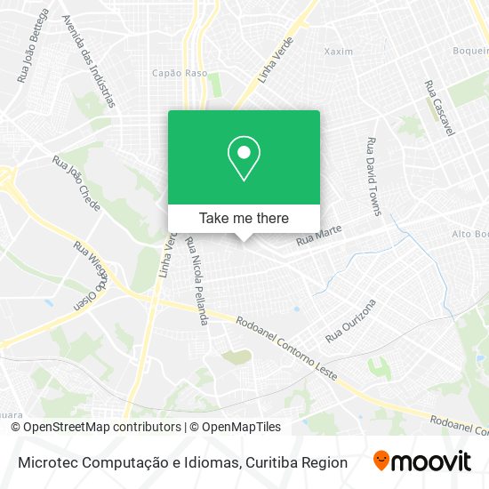 Mapa Microtec Computação e Idiomas