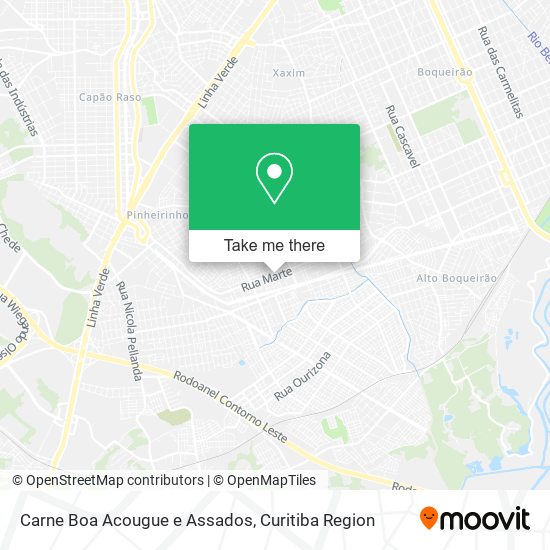 Carne Boa Acougue e Assados map