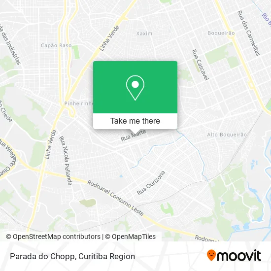 Parada do Chopp map