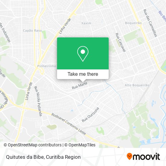 Quitutes da Bibe map