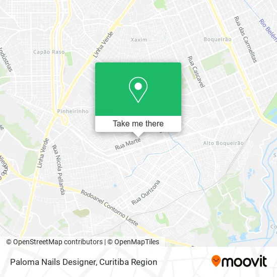 Paloma Nails Designer map