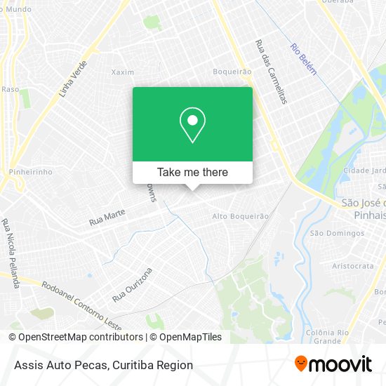 Assis Auto Pecas map