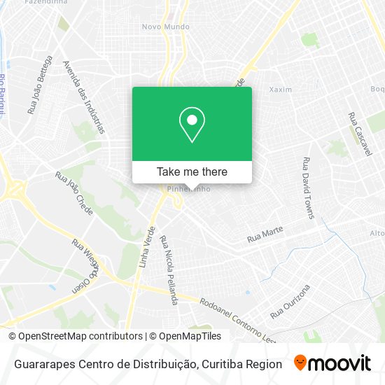 Guararapes Centro de Distribuição map