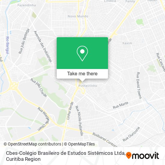 Cbes-Colégio Brasileiro de Estudos Sistêmicos Ltda map