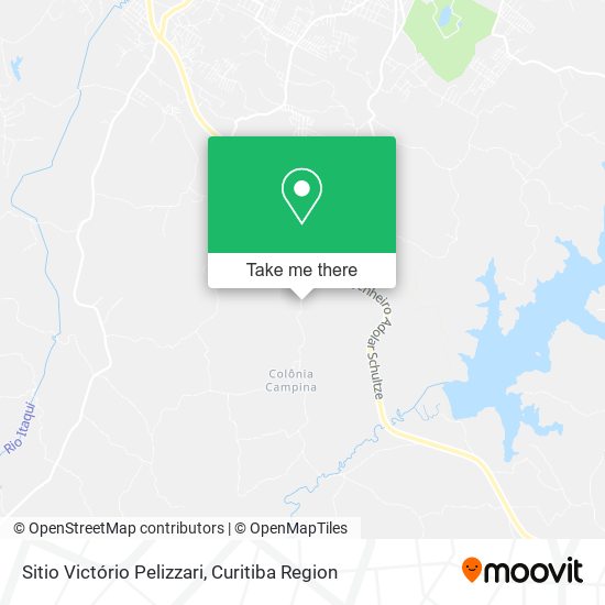 Sitio Victório Pelizzari map
