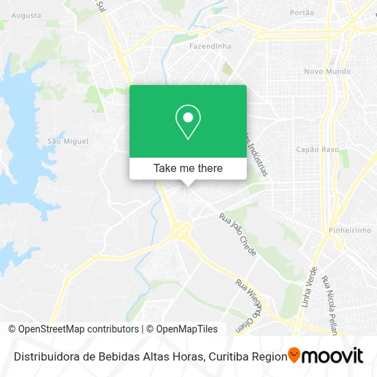 Distribuidora de Bebidas Altas Horas map