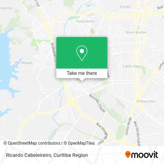 Ricardo Cabeleireiro map