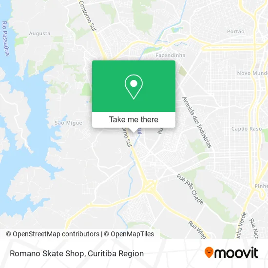 Romano Skate Shop map