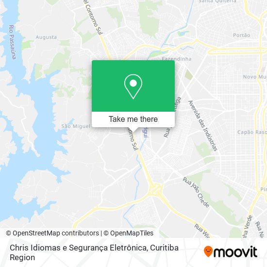 Chris Idiomas e Segurança Eletrônica map