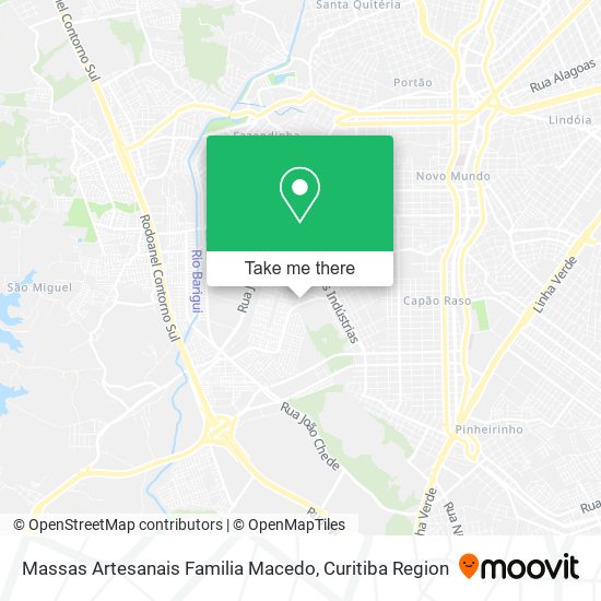 Massas Artesanais Familia Macedo map