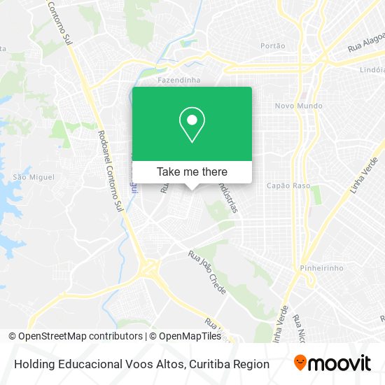 Holding Educacional Voos Altos map