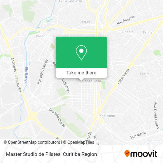 Master Studio de Pilates map