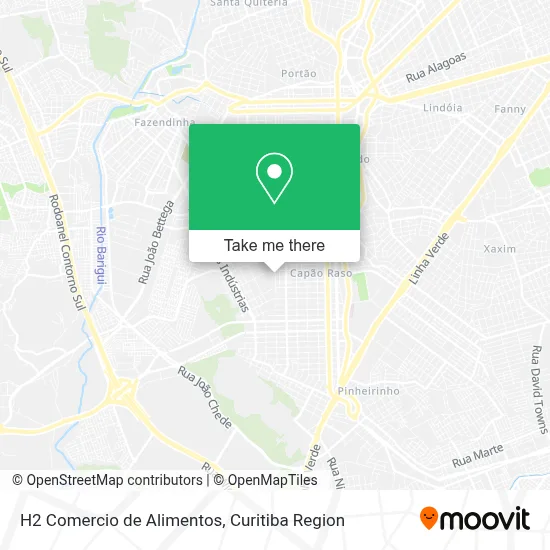 H2 Comercio de Alimentos map