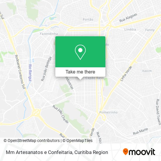 Mm Artesanatos e Confeitaria map