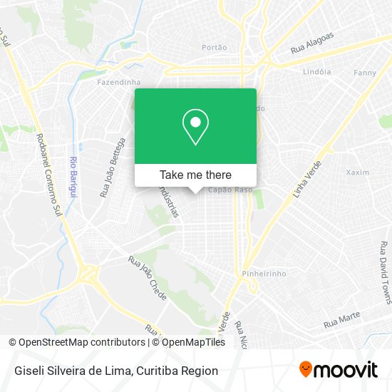 Giseli Silveira de Lima map