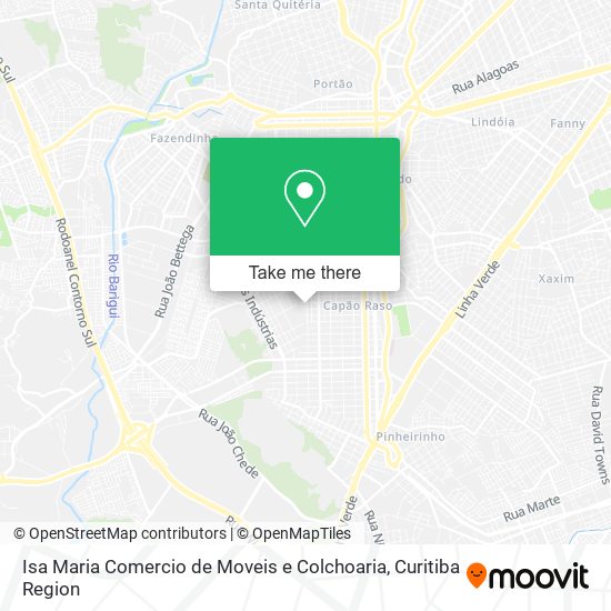 Isa Maria Comercio de Moveis e Colchoaria map