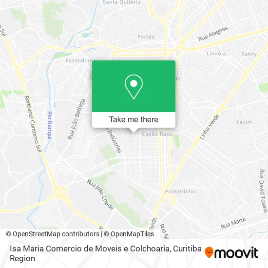 Isa Maria Comercio de Moveis e Colchoaria map