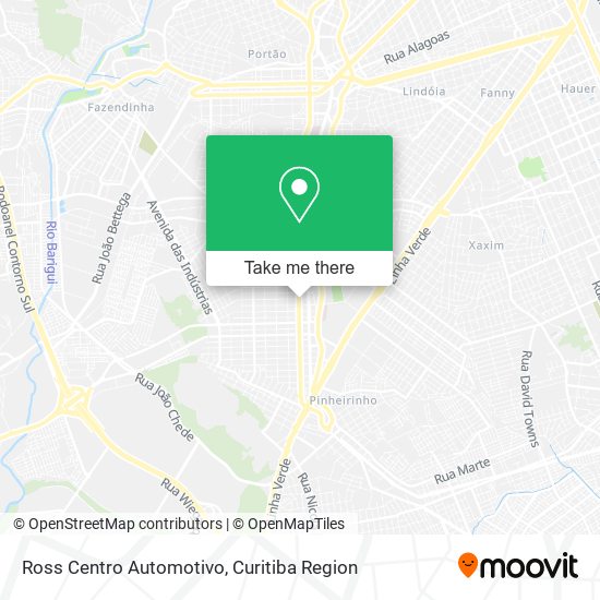 Ross Centro Automotivo map