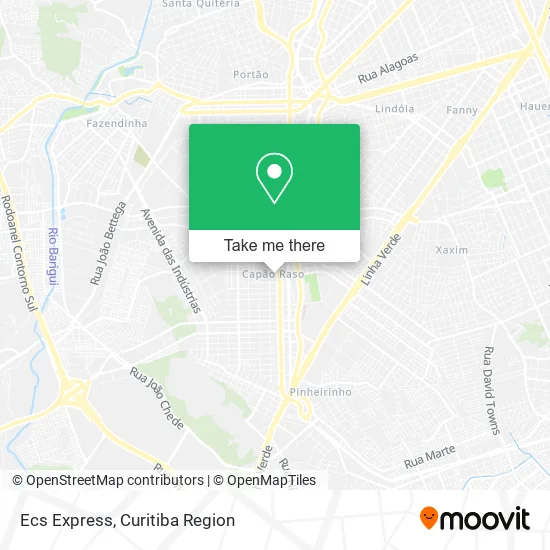 Ecs Express map