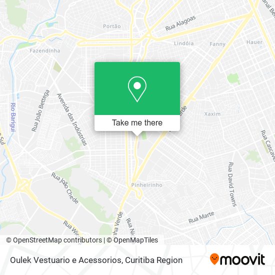 Oulek Vestuario e Acessorios map