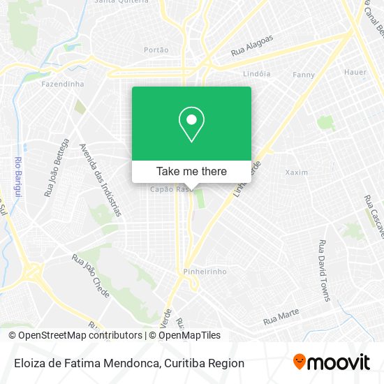 Eloiza de Fatima Mendonca map