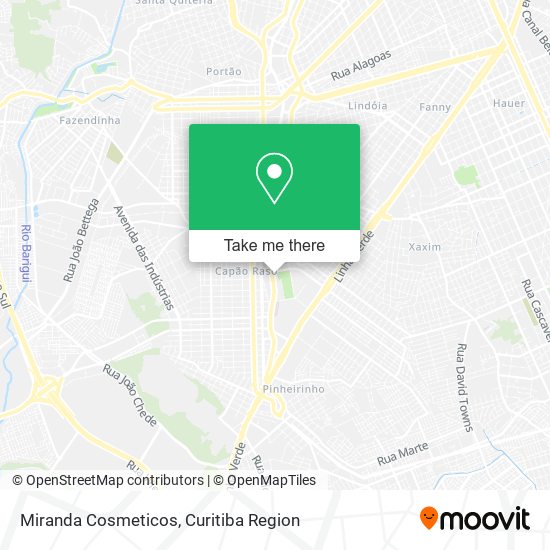 Miranda Cosmeticos map