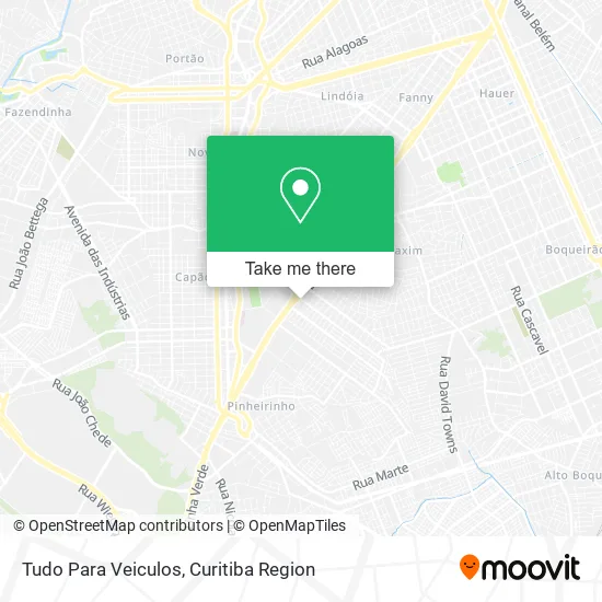 Tudo Para Veiculos map