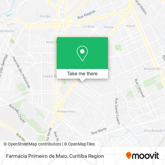 Farmácia Primeiro de Maio map