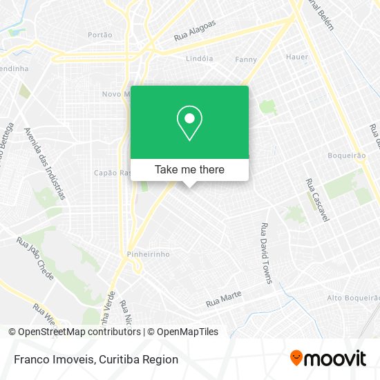 Franco Imoveis map