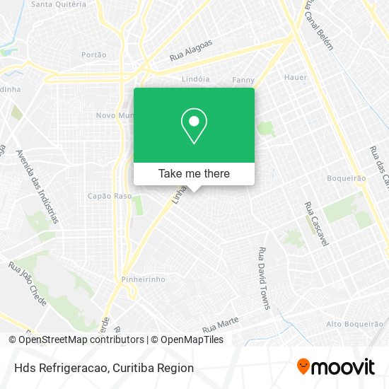 Hds Refrigeracao map