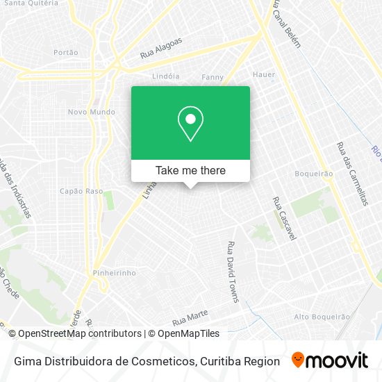 Gima Distribuidora de Cosmeticos map