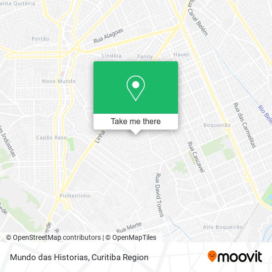 Mundo das Historias map