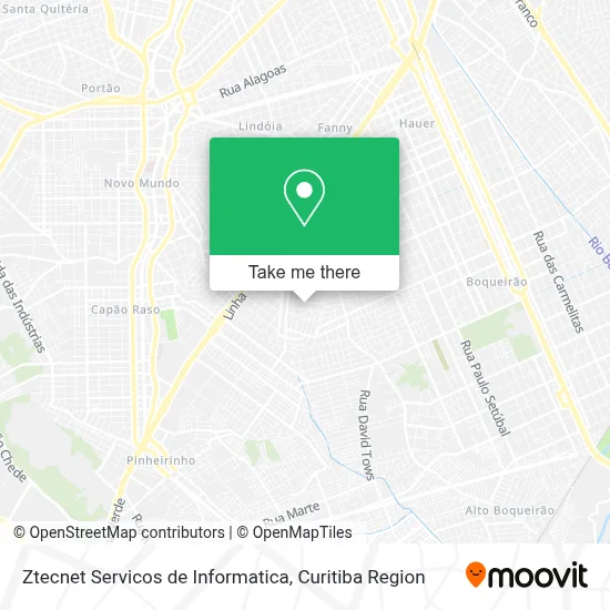 Ztecnet Servicos de Informatica map