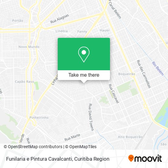 Funilaria e Pintura Cavalcanti map