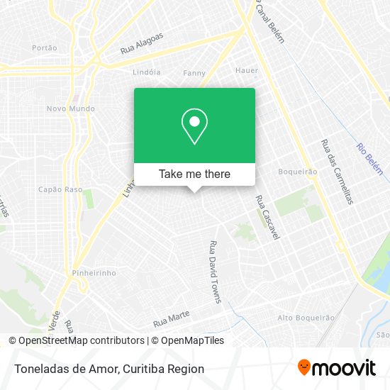 Toneladas de Amor map