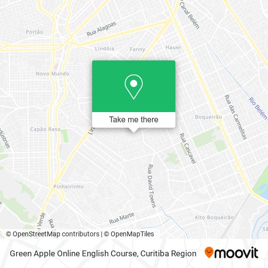 Green Apple Online English Course map