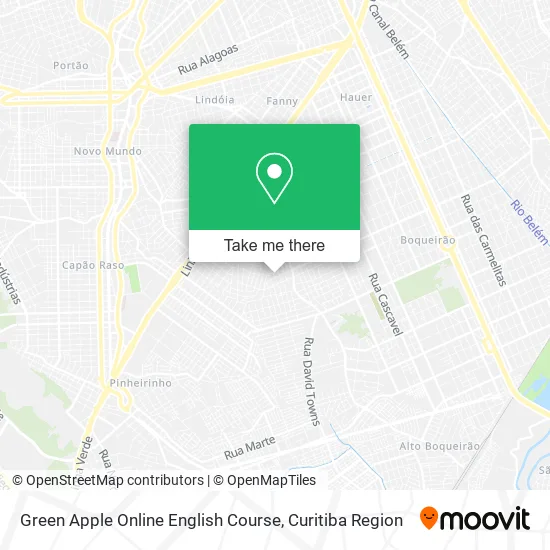 Green Apple Online English Course map