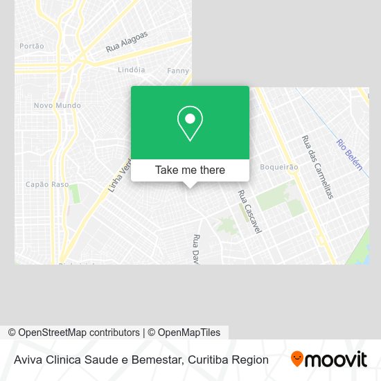 Aviva Clinica Saude e Bemestar map