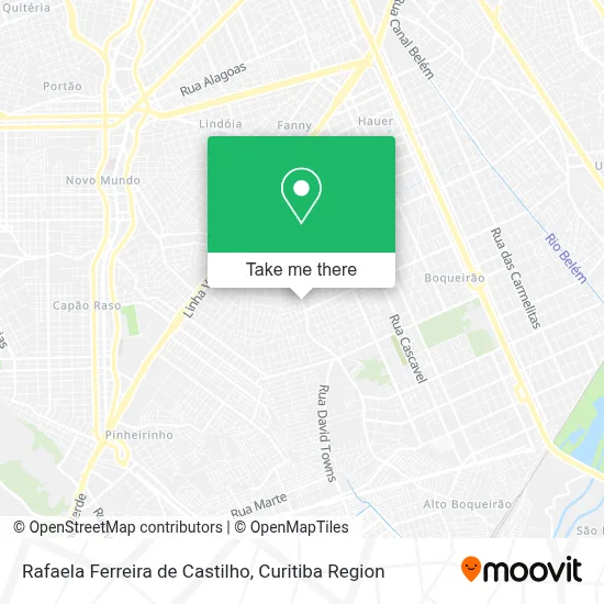 Rafaela Ferreira de Castilho map