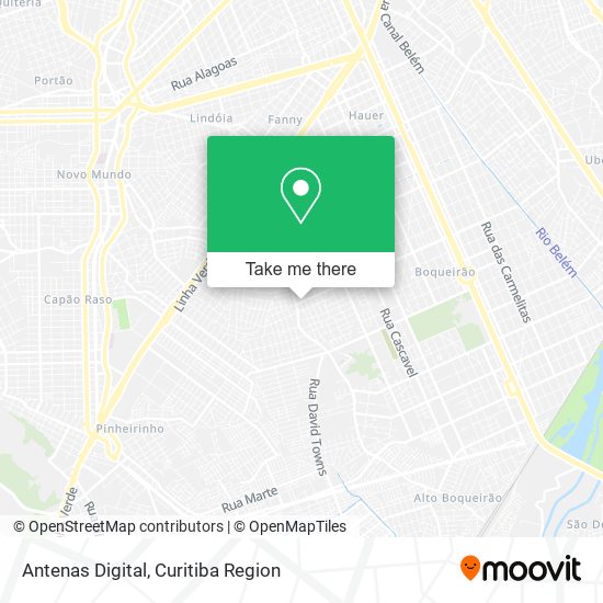 Antenas Digital map