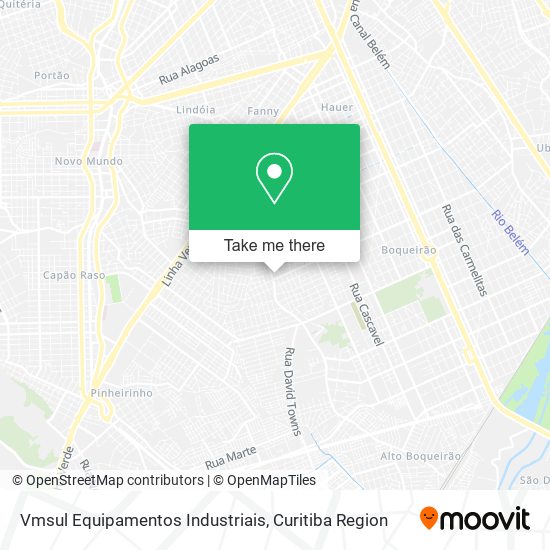 Vmsul Equipamentos Industriais map