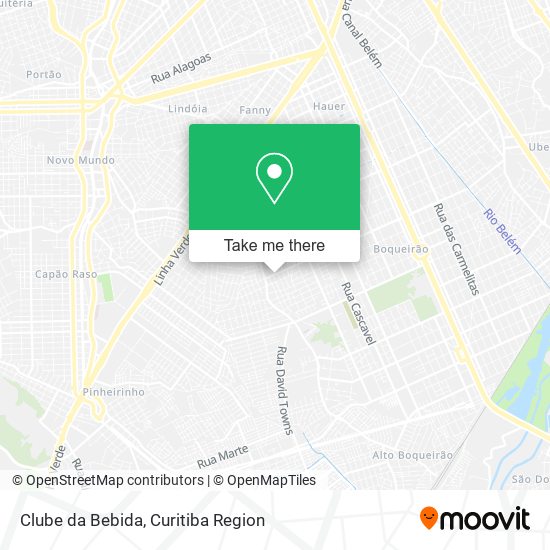 Clube da Bebida map