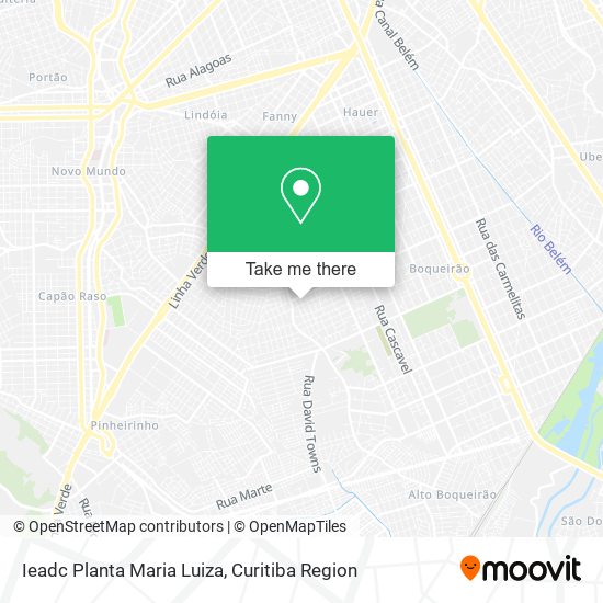 Ieadc Planta Maria Luiza map