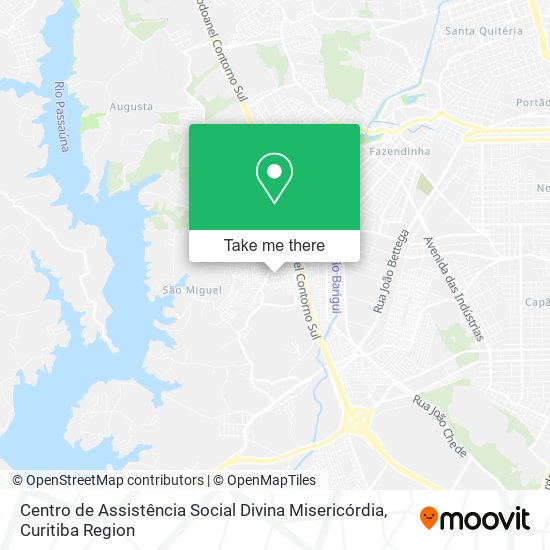 Centro de Assistência Social Divina Misericórdia map
