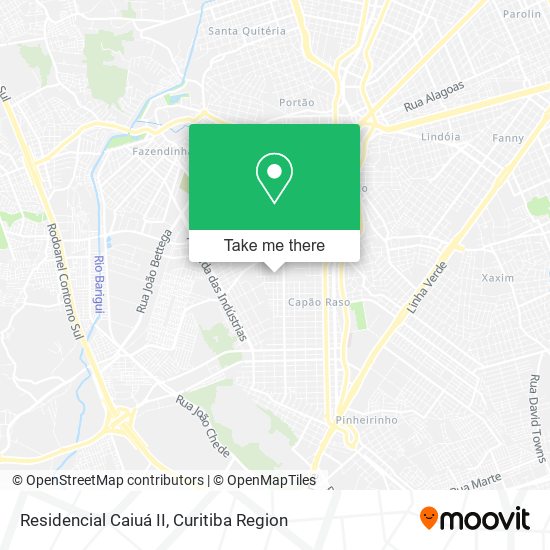 Residencial Caiuá II map